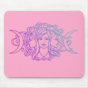 Triple Goddess Mousepad