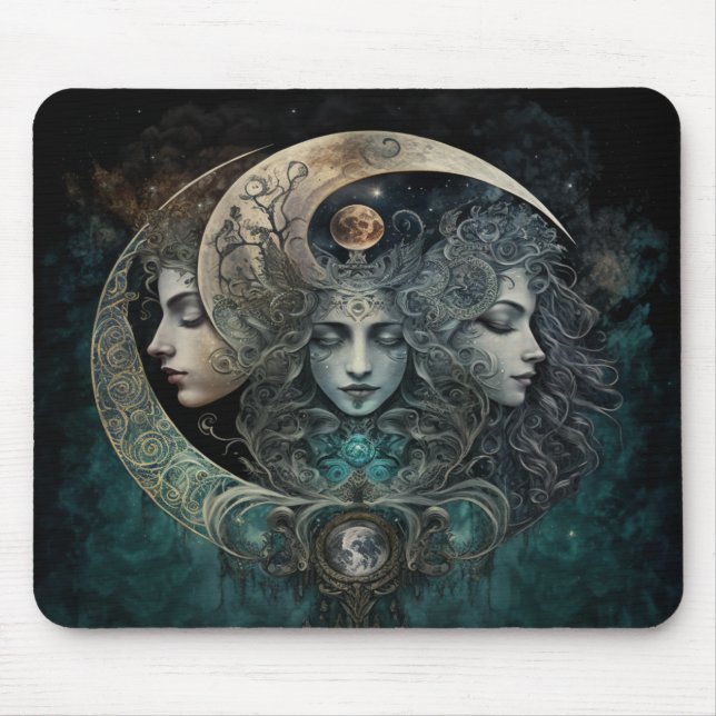 Triple Goddess Mousepad (Vorne)