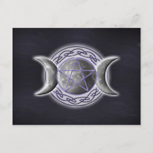 Triple Goddess Postkarte