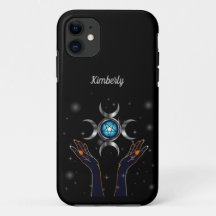 Triple Goddess Symbol Phone Case