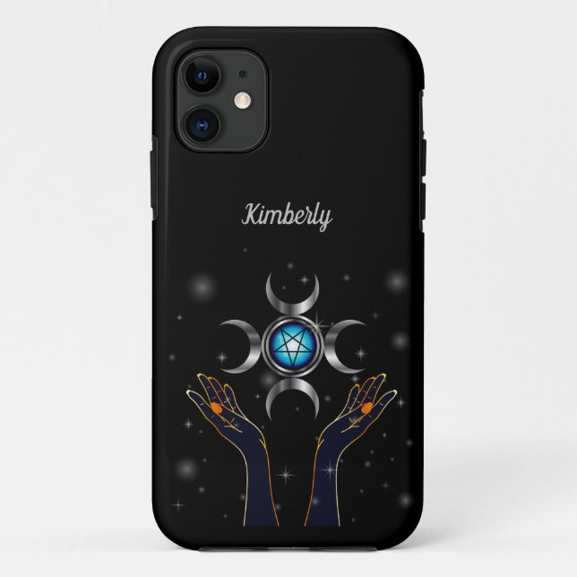 Triple Goddess Symbol Phone Case (Rückseite)