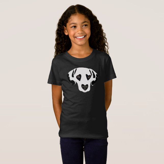 Triple Heart Dalmatiner T-Shirt (Vorne ganz)