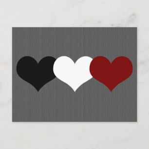Triple Heart Postkarte
