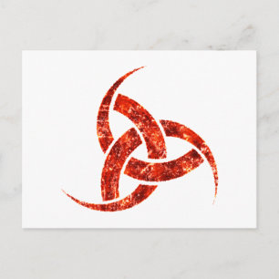 Triple Horn von Odin Postkarte