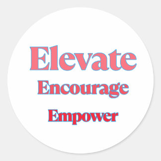 Triple Impact Runder Aufkleber