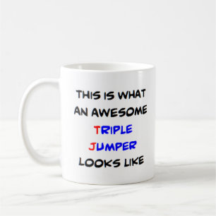 Triple Jumper, phantastisch Kaffeetasse