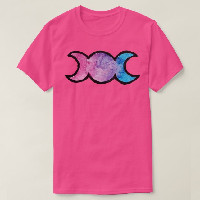 Triple Moon Goddess2 T-Shirt (Design vorne)