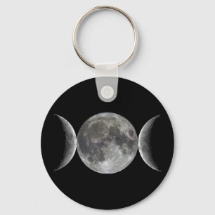 Triple Moon Goddess Schlüsselanhänger