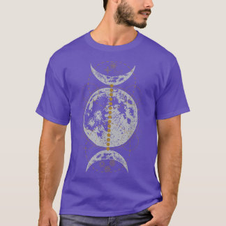 Triple Moon - Gothic Hexe Wicca Hexenkokkult T-Shirt