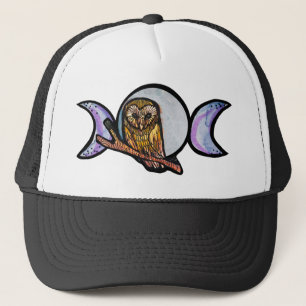 Triple Moon Owl Truckerkappe