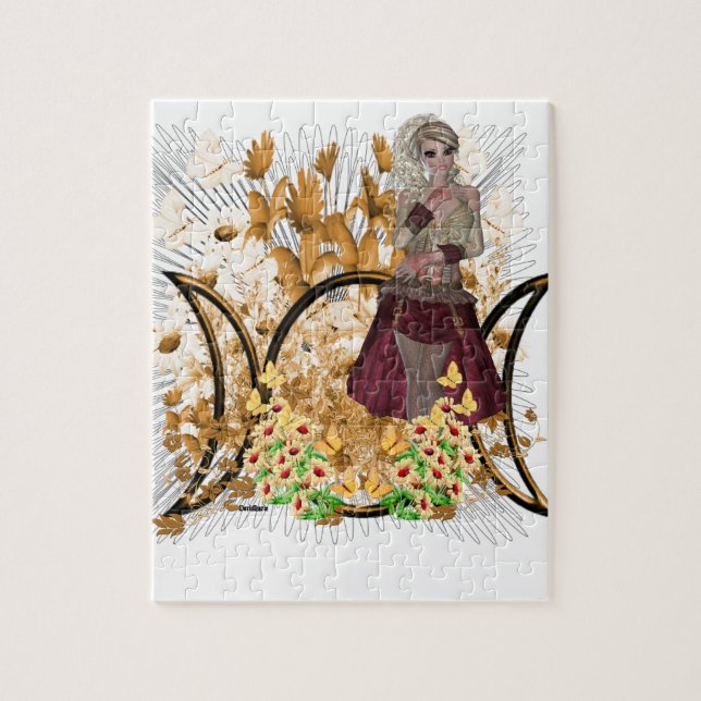 Triple Moon Series auf Milla of Wind Puzzle (Vertikal)