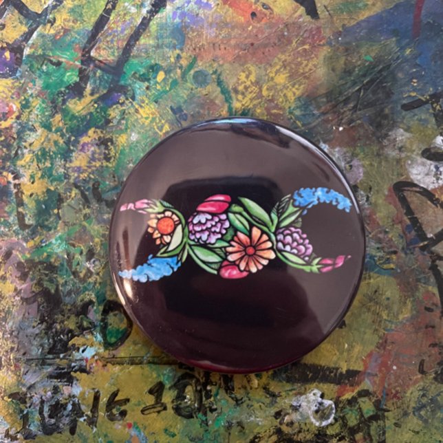 Triple Moon Symbol Bloom Button (Von Creator hochgeladen)