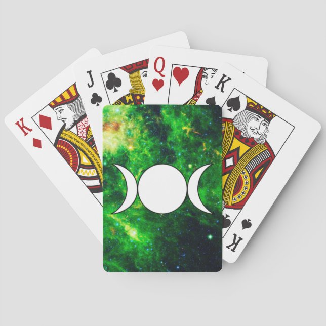 Triple Moon Tarot Spielkarten (Rückseite)