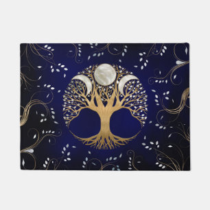 Triple Moon - Tree of life Ornament Fußmatte