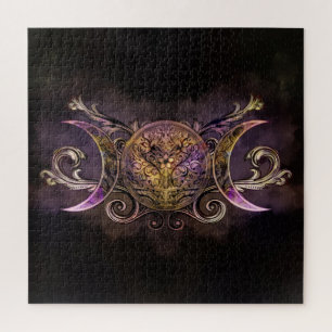 Triple Moon - Triple Goddess - Mitternachtsschimme Puzzle