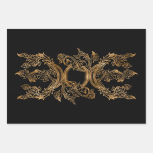 Triple Moon - Triple Goddess Ornament Geschenkpapier Set