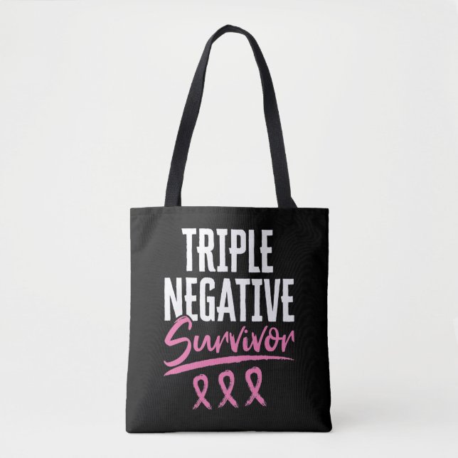 Triple Negative Survivor Brustkrebs TNBC (Vorderseite)