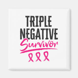 Triple Negative Survivor Tnbc Brustkrebs Awaren Magnet