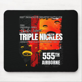 Triple Nickles 555. Fallschirmjäger-Bataillon Smok Mousepad