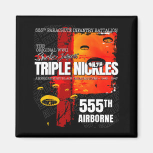 Triple Nickles 555. Fallschirmjägerbataillon Smoke Magnet
