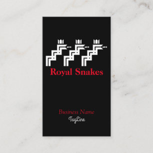 Triple Royal Snakes Visitenkarte