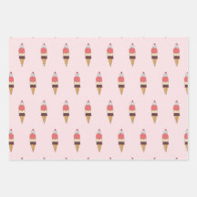 Triple Scoop Ice Creme Cone