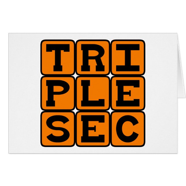 Triple Sec, Drink Mixer (Vorderseite (Horizontal))