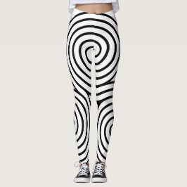 Triple Spiral Celtic Leggings