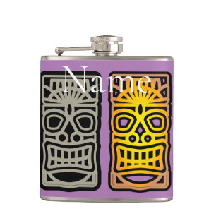Triple Tiki Skulpturen Thunder_Cove Flachmann