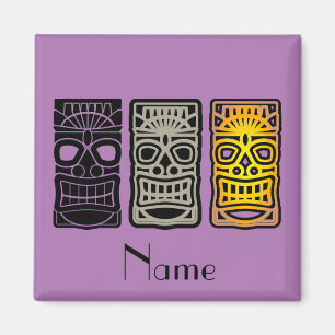 Triple Tiki Skulpturen Thunder_Cove Magnet