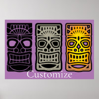 Triple Tiki Skulpturen Thunder_Cove