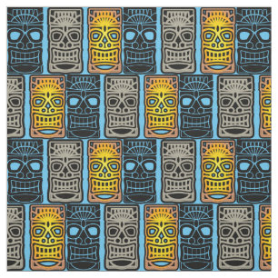 Triple Tiki Skulpturen Thunder_Cove Stoff