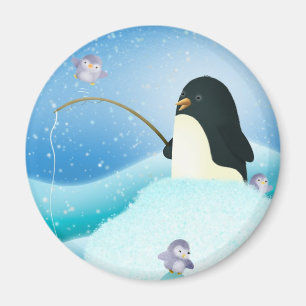 Triple Trouble Pinguine - Magnet