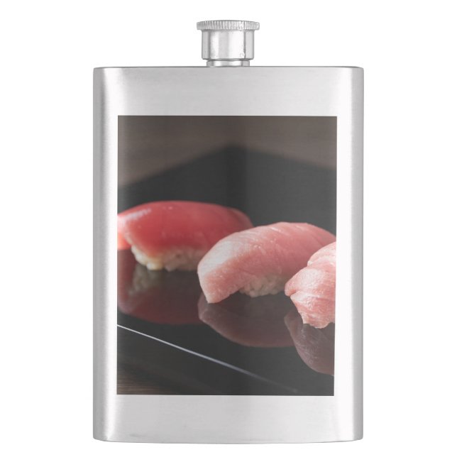 Triple Tuna – Minimal Maguro Classic Flask Flachmann (Vorderseite)