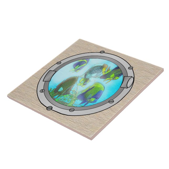 Triplet Portholes Fliese (Seite)