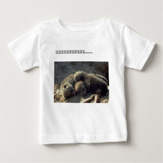 Triplet wolf-Nachkommen Baby T-shirt