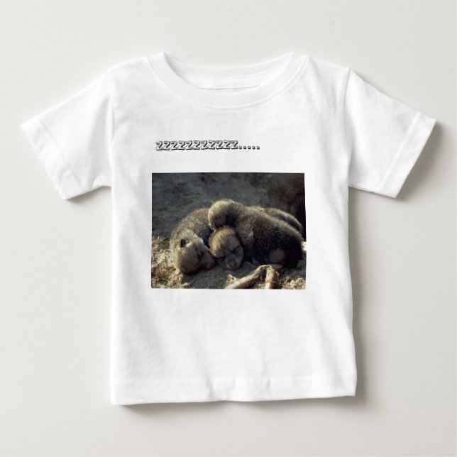 Triplet wolf-Nachkommen Baby T-shirt (Vorderseite)