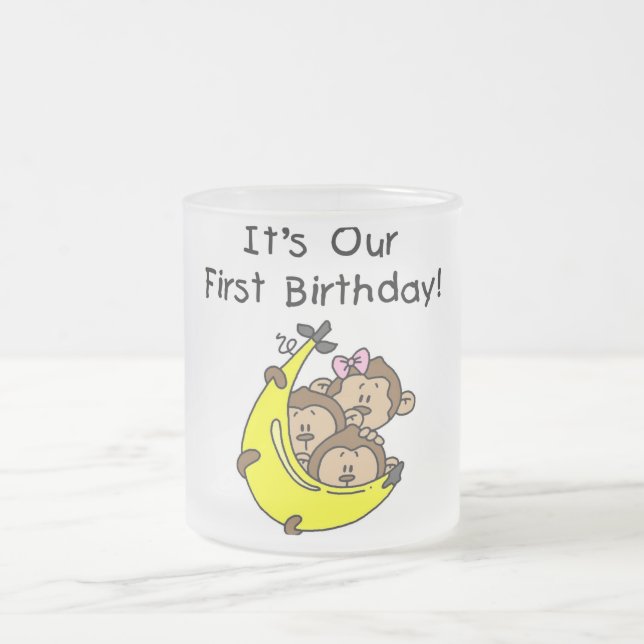 Triplets 1 - Zwei Jungs, ein Mädchen Mattglastasse (Mittel)