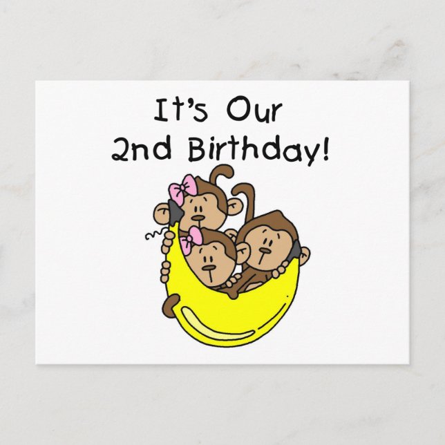 Triplets 2 - Zwei Mädchen und ein Junge Postkarte (Vorderseite)