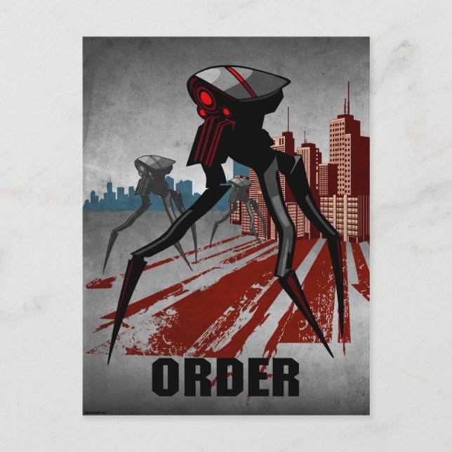 Tripod 2 postkarte (Vorderseite)