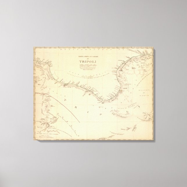 Tripoli Leinwanddruck (Vorderseite)