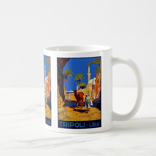 Tripoli - Libia (Libyen) Kaffeetasse (Rechts)