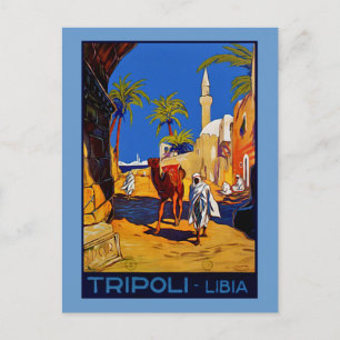 Tripoli - Libyen (Libya) Postkarte