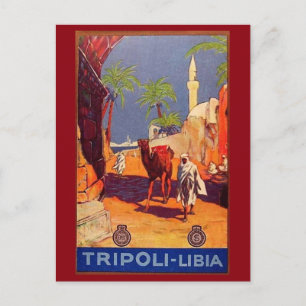 Tripolis, Libyen, Afrika Reisen Vintag Postkarte