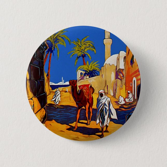 Tripolis - Libyen Button (Vorderseite)