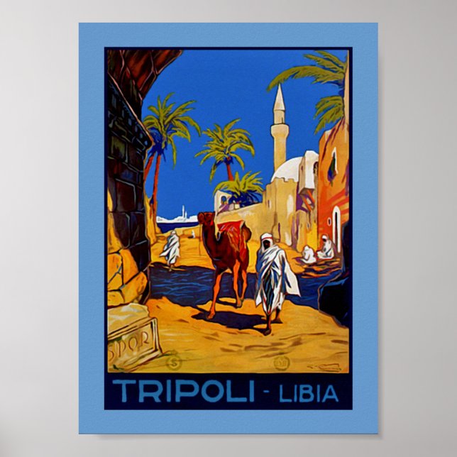 Tripolis - Libyen Poster (Vorne)
