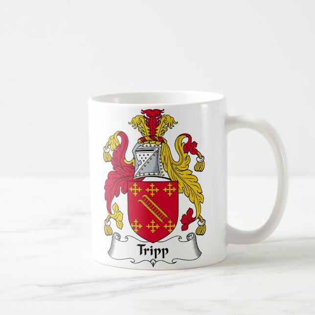 Tripp Familienwappen Tasse (Rechts)