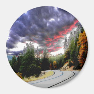 Trippin' die Bergstrasse hinunter...... Magnet