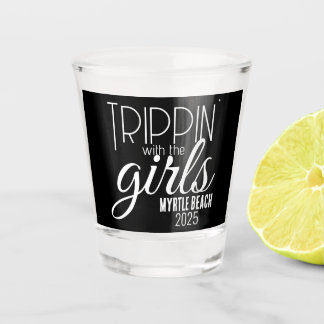 Trippin' mit den Girls Personalisiert Schnapsglas
