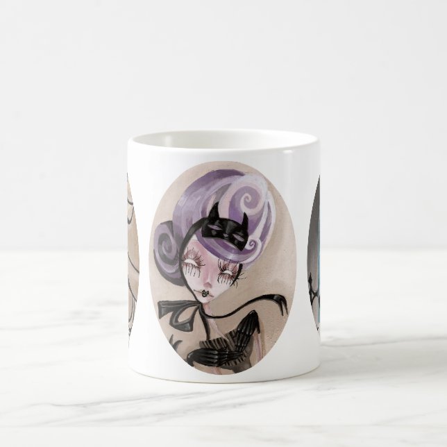 Tripple Portait Kaffeetasse (Mittel)